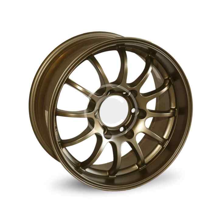 Gold chrome rim